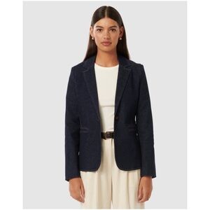 New • Draper James • Reese Denim Blazer